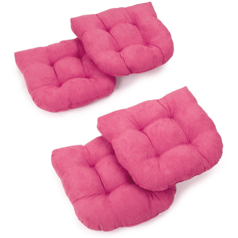 Outdoor 5'' Seat Cushion, Bery Berry