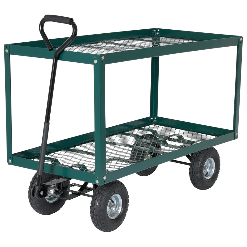 51'' H x 24'' W Utility Cart with Wheels