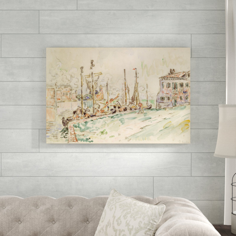Venice by Paul Signac - Painting Print, 61cm H x 91cm W, Wrapped Canvas