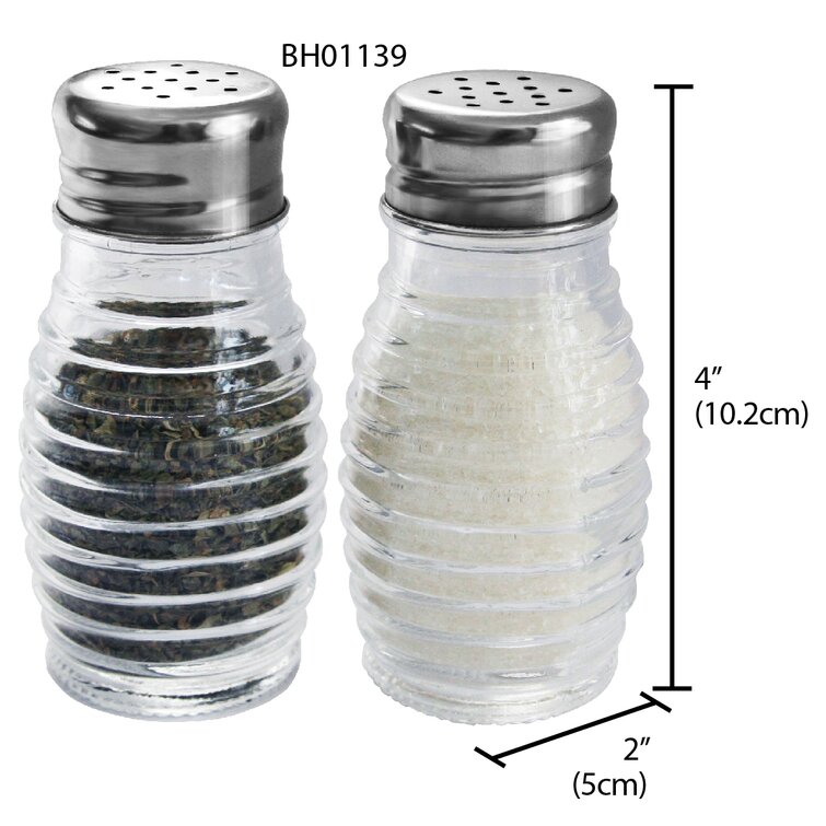 Crystalia USA Salt And Pepper Shaker Set