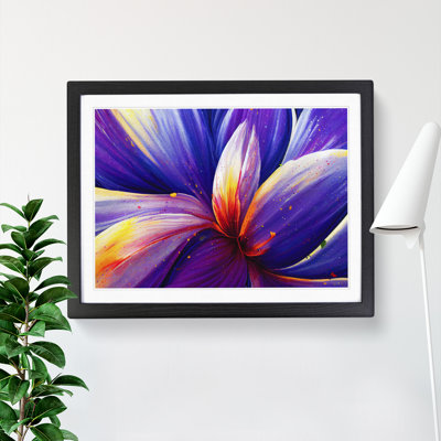 Colourful Iris Flower Vol.1 Abstract - Print