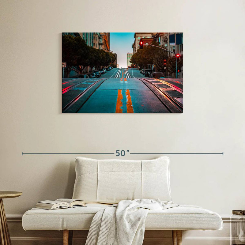 Sireci San Francisco Street, 24" H x 36" W