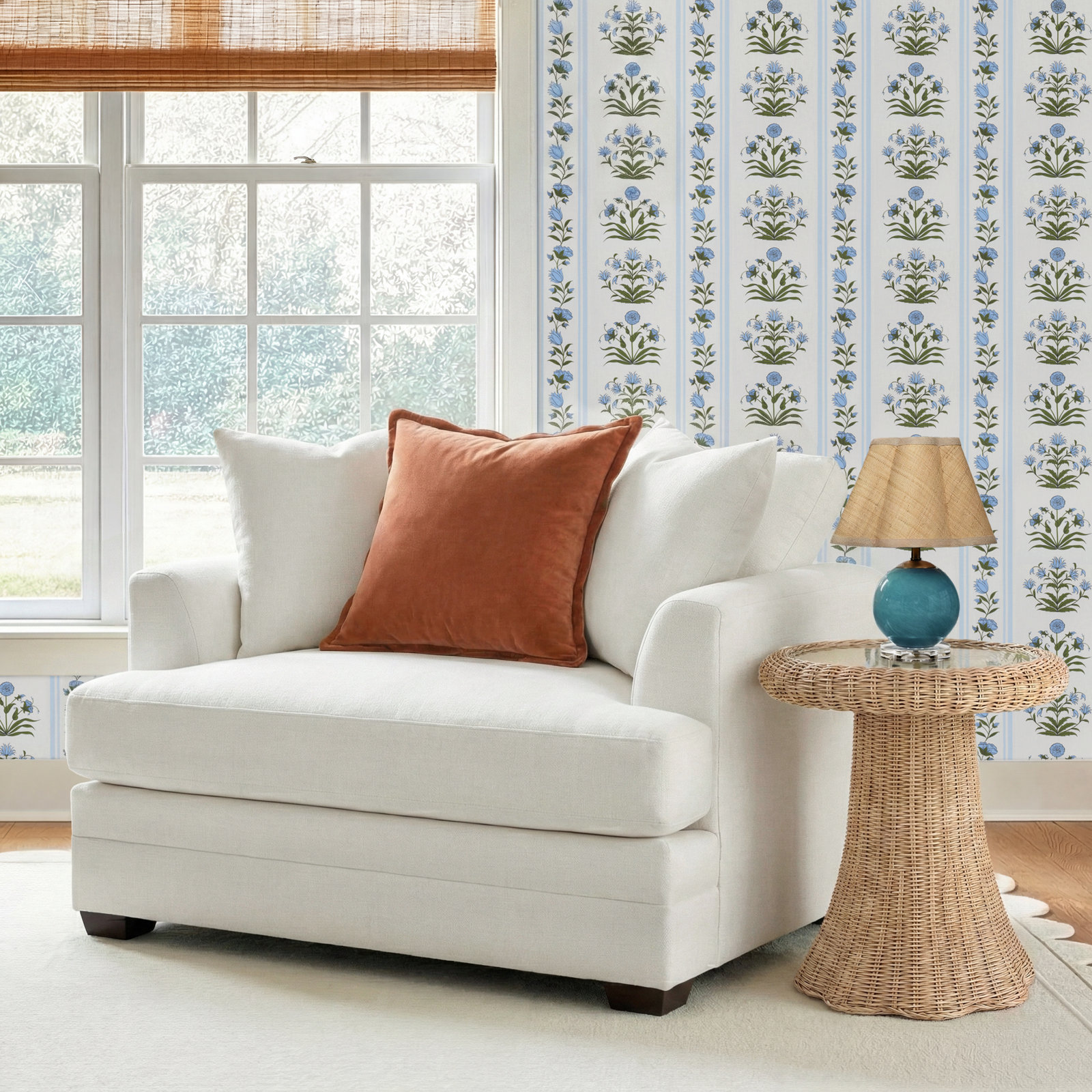 Edan Upholstered Chair And A Half, Macarena Beige