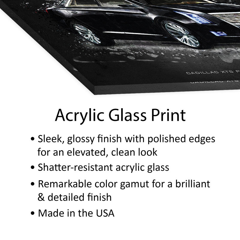 «Cadillac XTS Platinum» par Gab Fernando - peinture sans cadre