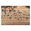« beach », impression sur bois