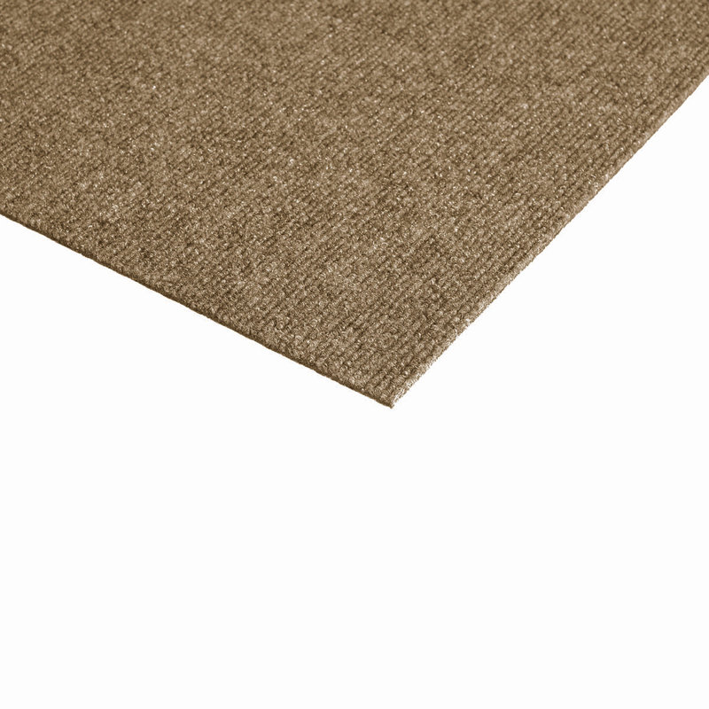 Dalle de tapis auto-adhésive 18 po x 18 po Premium, Châtaignier