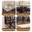  Table de bout robuste 48 po avec double porte pour chien-312053099