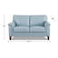 Marineta 61.5'' Genuine Leather Loveseat-1005261273