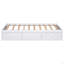 Lit plateforme simple avec rangement et 3 tiroirs-1115138294