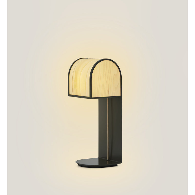 Osca Table Lamp, Natural White, Earl Gray