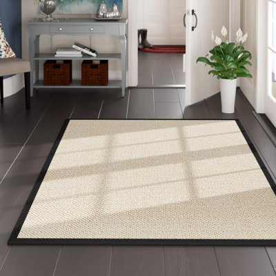 Torbin Sisal Marble/Black Area Rug