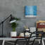 «Colorful City Umbrellas» par - Impression sans cadre-803443553