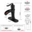 Robinet de salle de bains monotrou avec ensemble de drainage-71241769