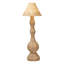 Lampe sur pied Arlette en rotin naturel