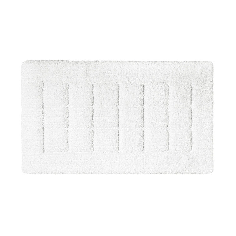 Heaven Bath Rug, White, 24" W x 39" L