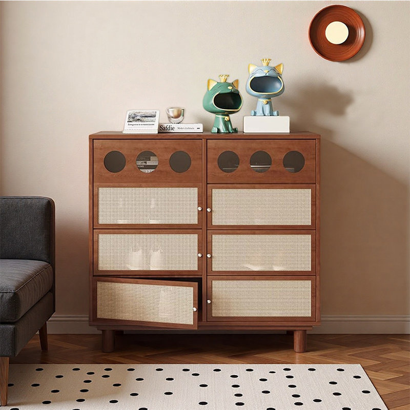 Armoire à chaussures American style rétro