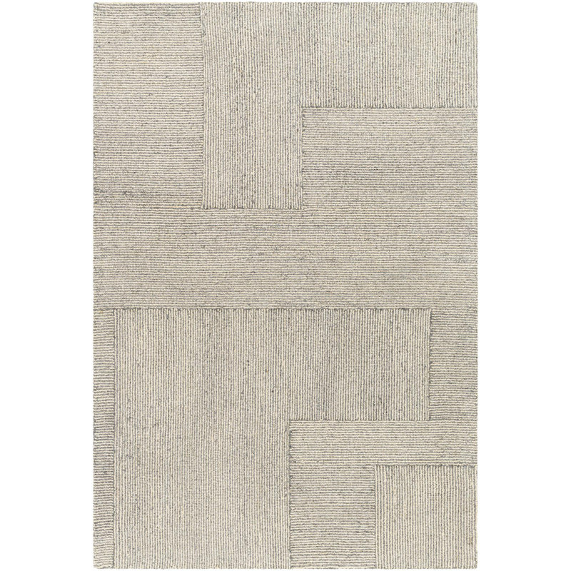 Tapis rectangulaire en laine Elmina, Rectangle 2 pi x 3 pi