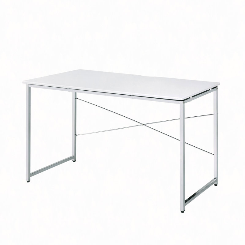 Writing Desk With Sled Base, White