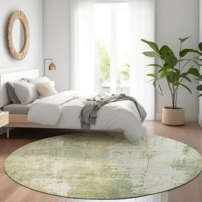 Tapis sauge lavable à la machine intérieur / extérieur Claudian ACN1649