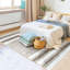 Brie Striped Hand Woven Area Rug-462837031