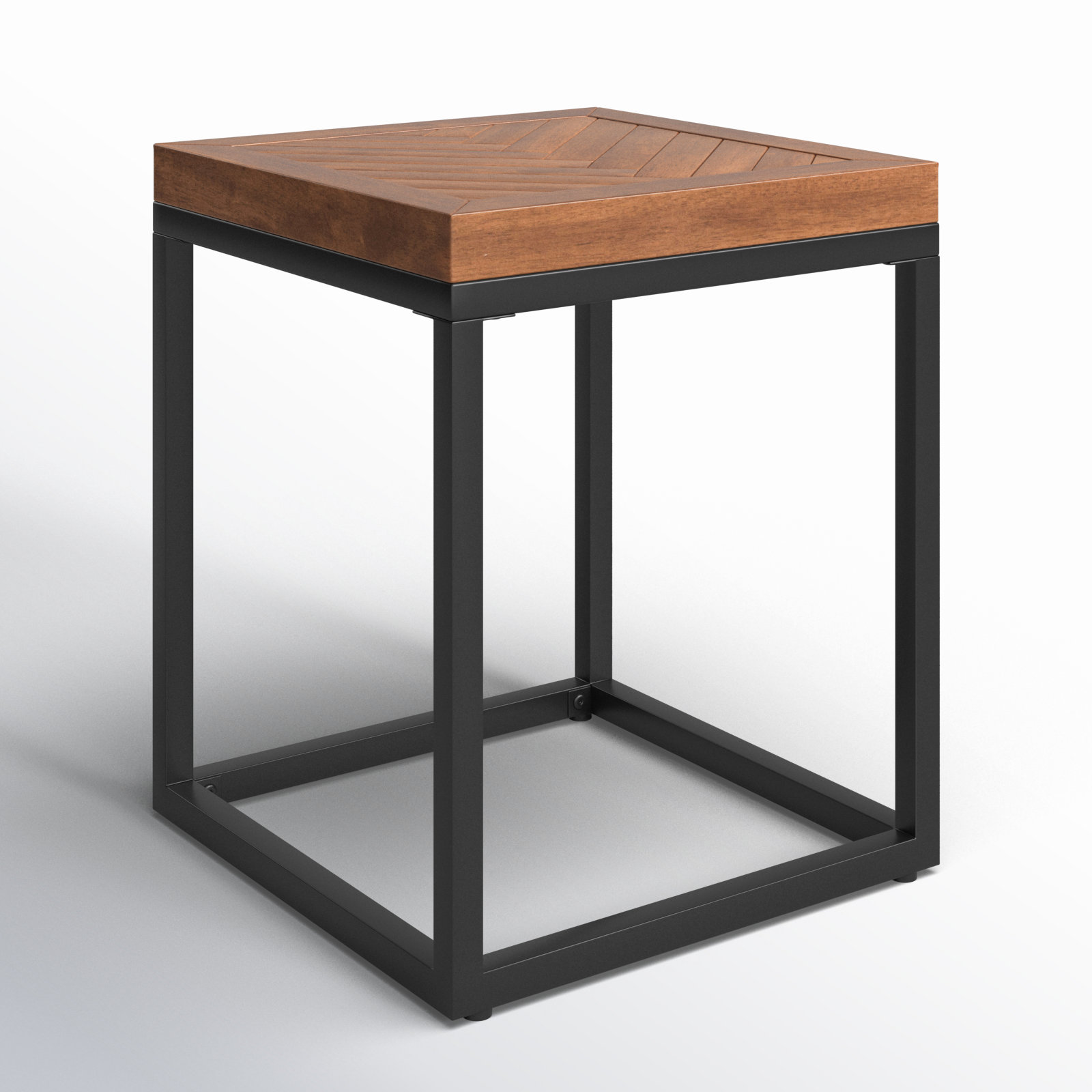 Lenes Solid Wood End Table