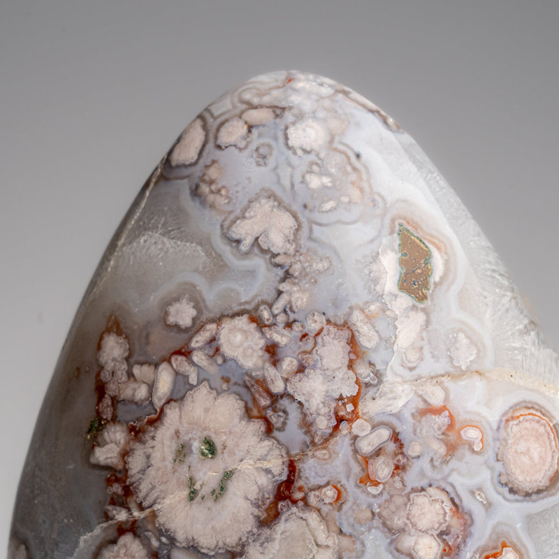 Genuine Polished Flower Agate Freeform From Madagascar (2.5 Lbs)