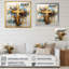 Divine Love, croix religieuse III sur toile-58977355-58977361