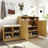 Shoe Cabinet With Bench And Cushion-1072699023