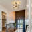 Brisher 3-Light  Semi Flush Mount Light