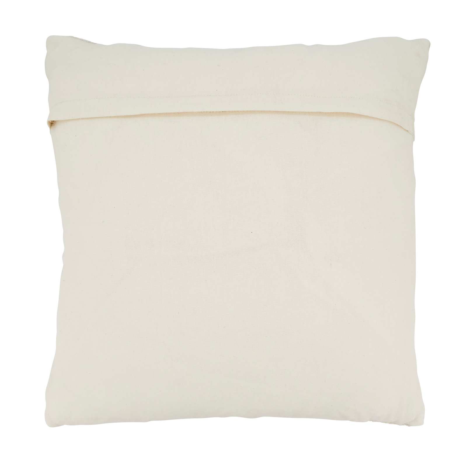 Elya Cotton Throw Pillow, Down Blend, Natural