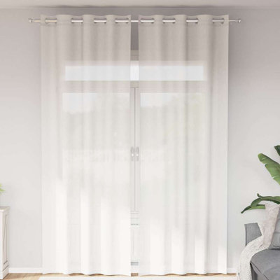 Fabric Room Darkening No Curtain Header Type Sliding Panel Pair