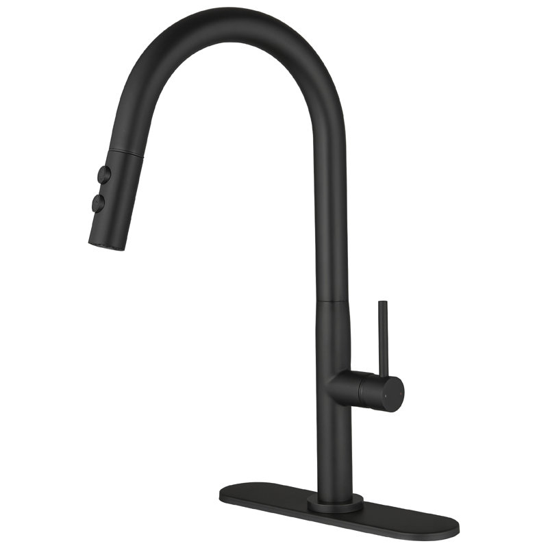 Robinet de cuisine à poignée simple