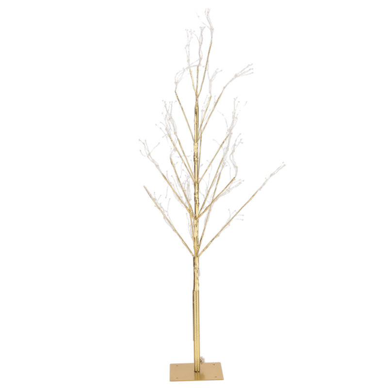 Bouleau lumineux - 3 pieds, H 47,5 po x l 29 po x P 29 po