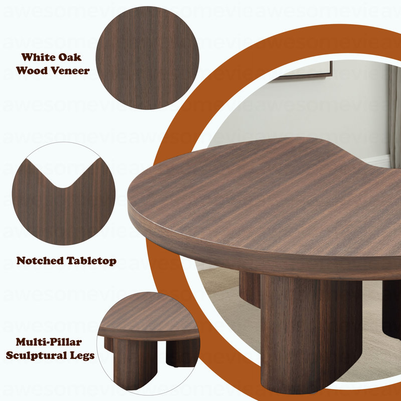 Smoked Oak Coffee Table