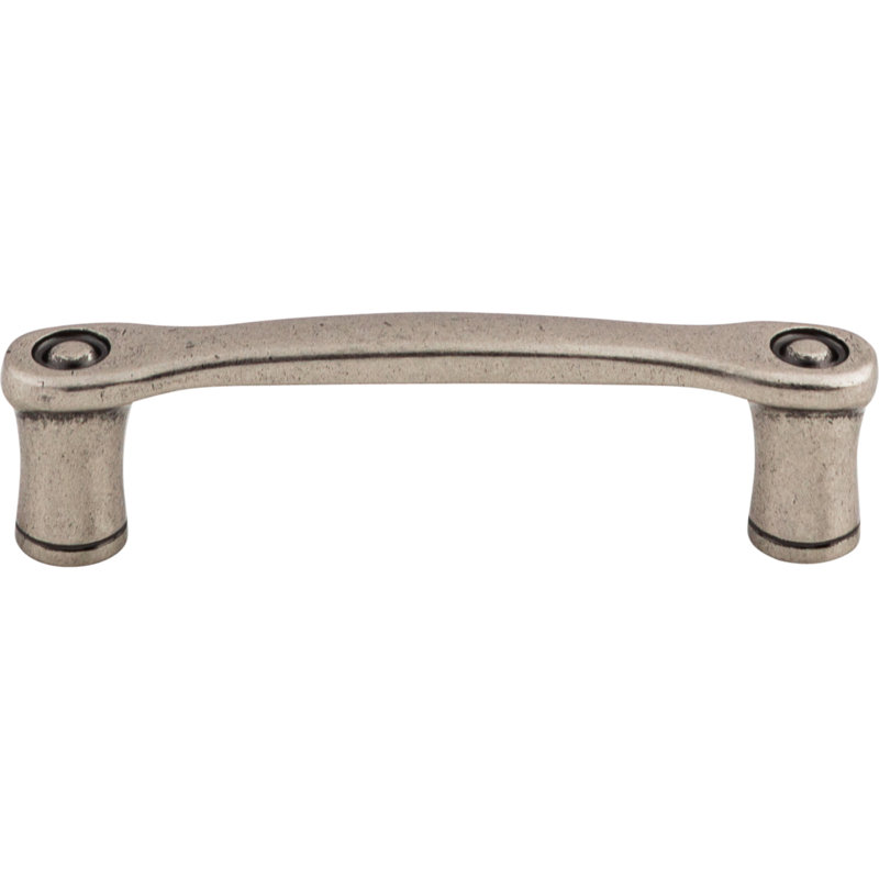 Link Bar pull, Pewter Antique, 3" Center to Center
