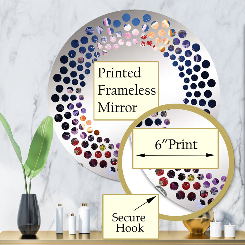 Potwin Circle Mirror, 31.4" x 31.4"