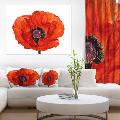 « red pilé », reproduction d’art sur toile tendue