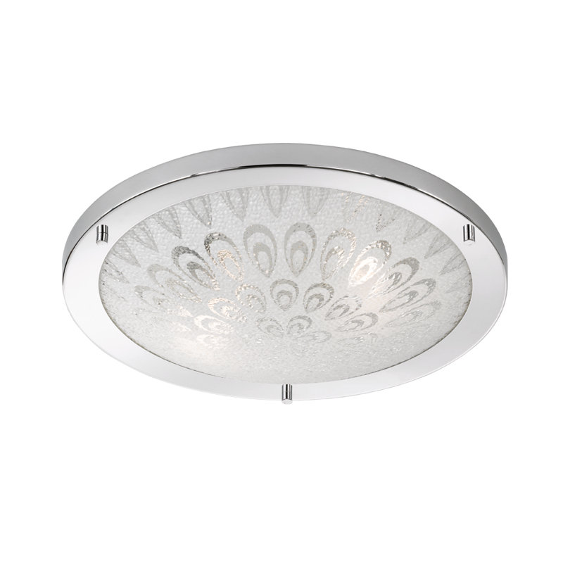 Beeler Glass Flush Mount