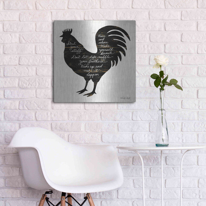 «Rooster Strut Your Stuff» par Cindy Jacobs, H 24 po x l 24 po