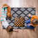 Glamour  Non-Slip Moroccan Trellis Area Rug For Living Room, Hallway Runner, Entryway Rug, Gray/Black