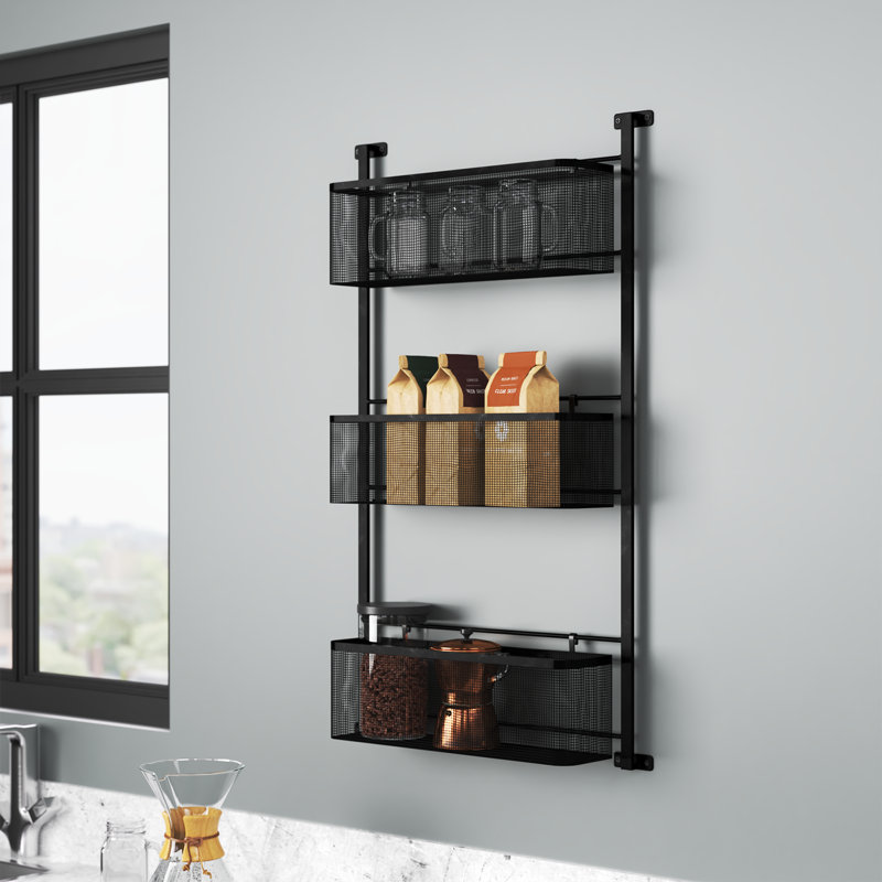Mcduff 3 Piece Metal Tiered Shelf