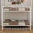Metal Bunk Bed With Trundle, Twin Over Twin Bunk With Guardrail And Ladder-1611752107