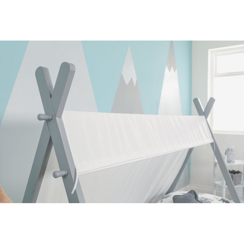 Fields 90 X 190cm Standard House Beds, Grey