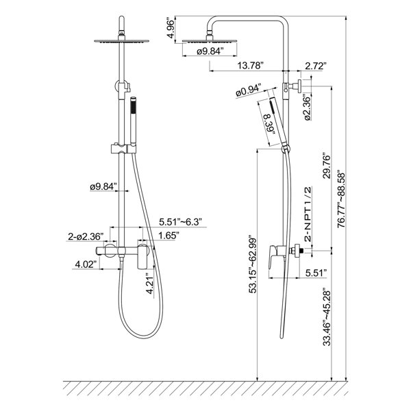 Dimensions du produit