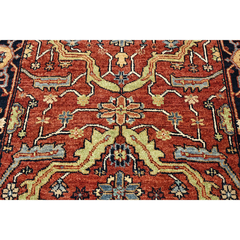 Handmade Wool Oriental Area Rug, Runner 2'6" x 8'