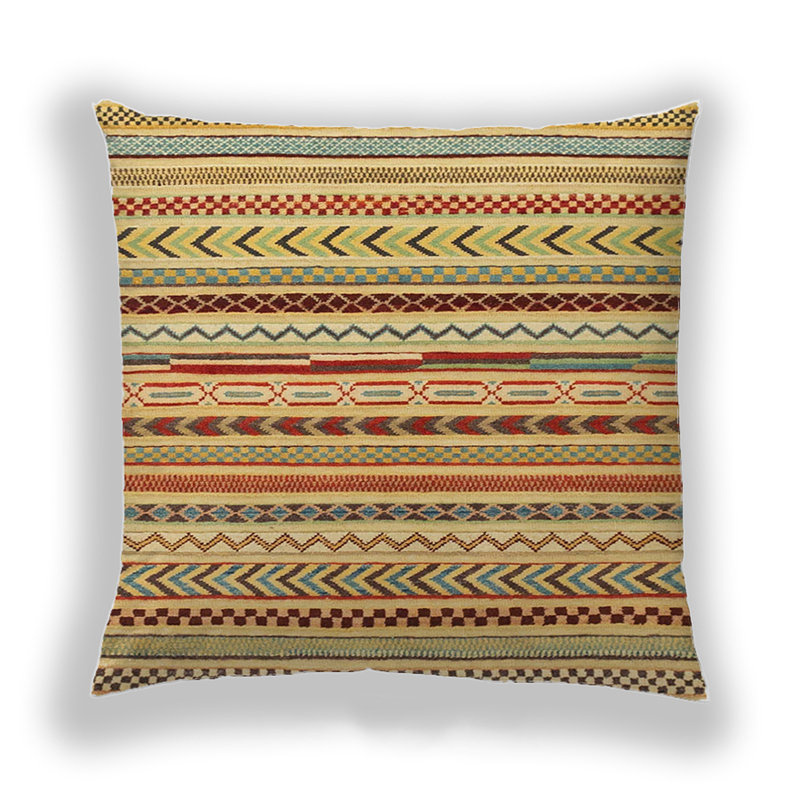 Coussin Abstract 2288, Microsuède