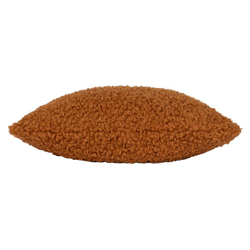 Cabu Square Throw Cushion, Polyester, Orange