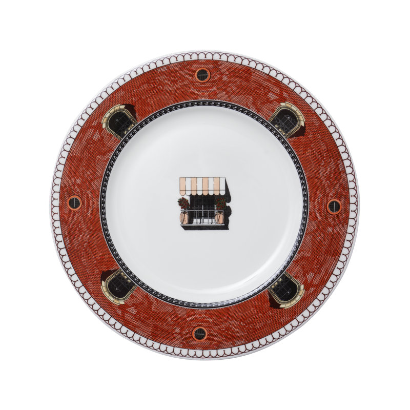 8" Plate A
