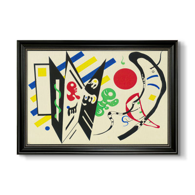 Reciprocity (RÃ©ciproque), 1935-Wassily Kandinsky-Custom Framed Canvas