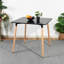 Acushnet Solid Wood Base Dining Table-1369777142